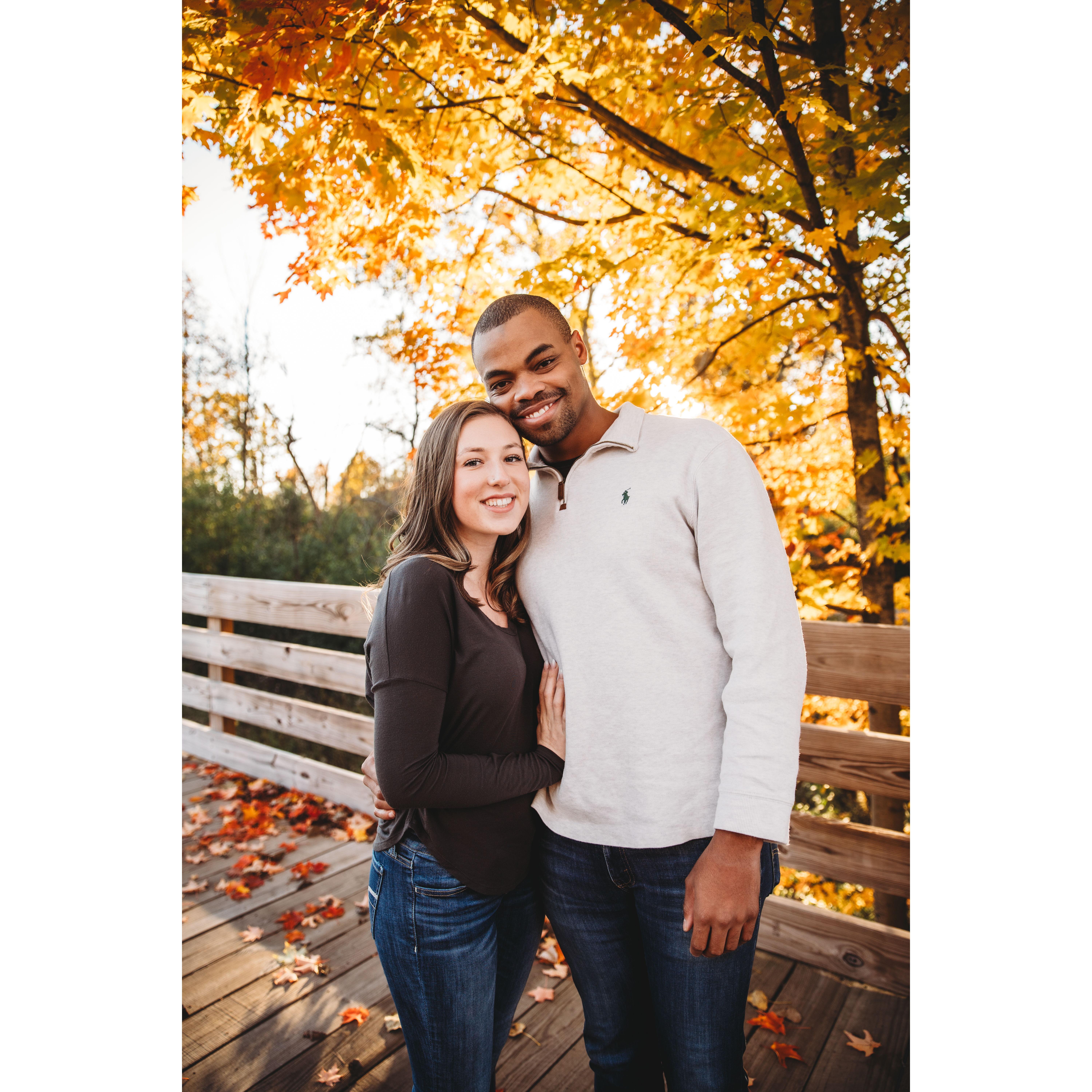 One of our engagement photos!