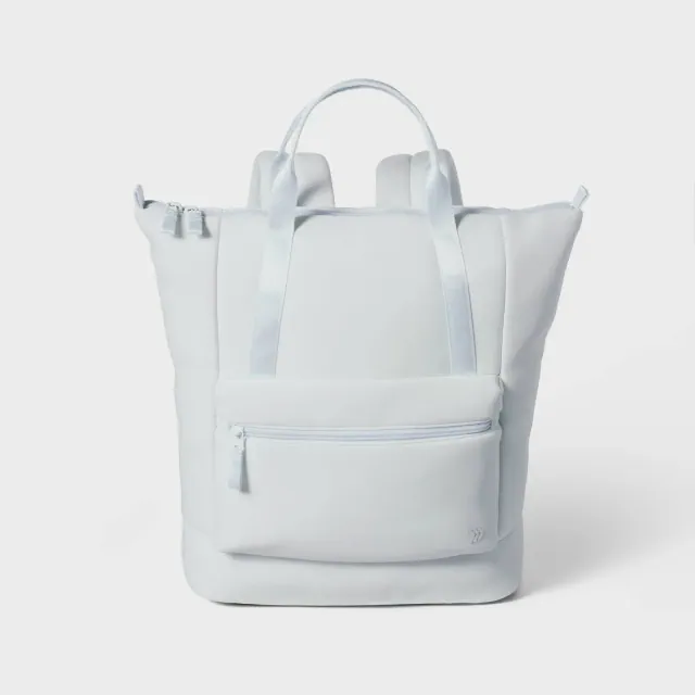 Faux Neoprene Backpack Tote - All in Motion™ - Ice Blue