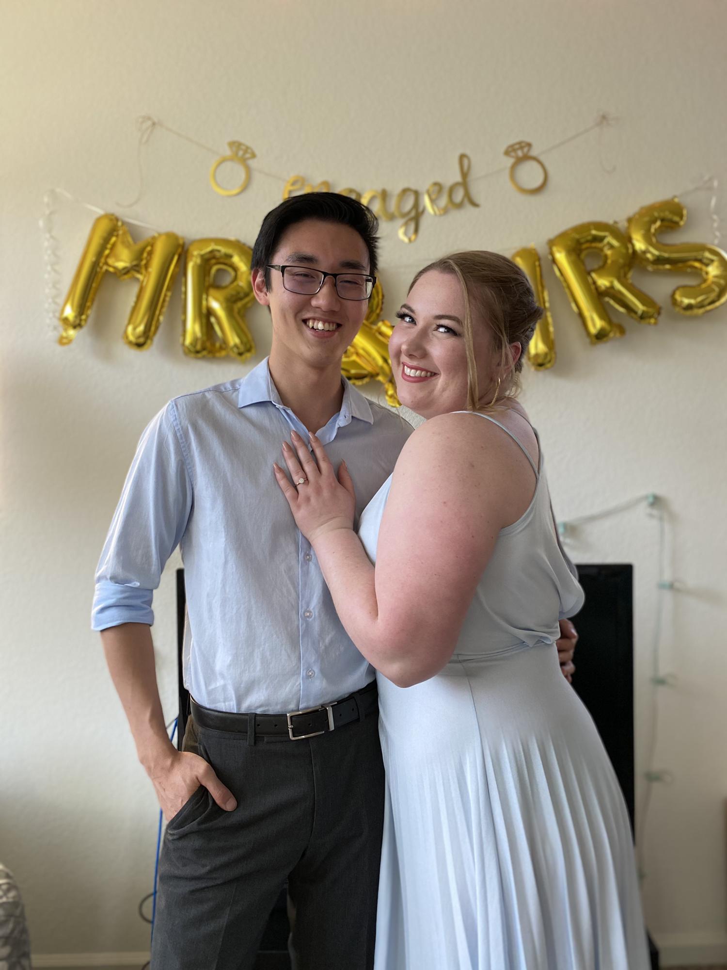 Our housemates surprised us with another celebration when we returned home :)