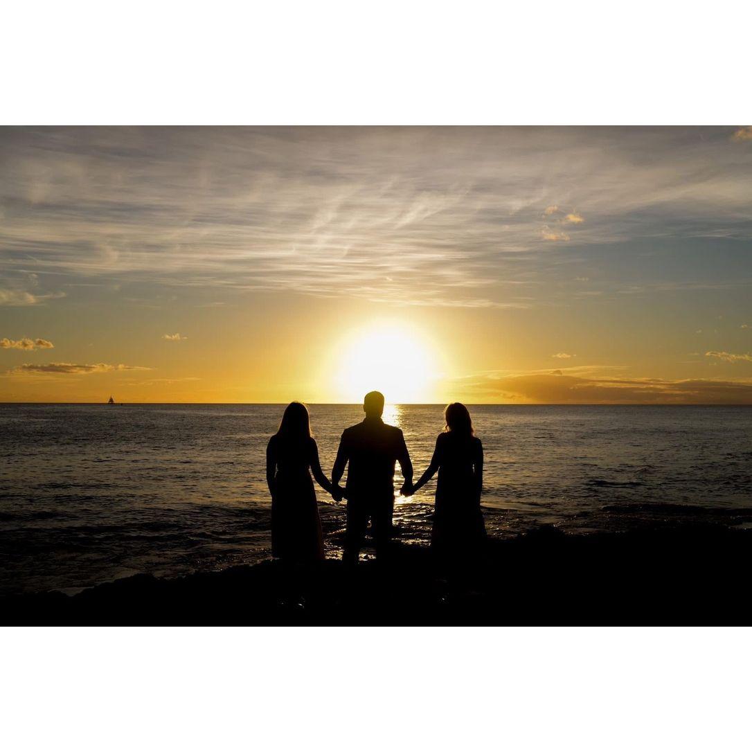 Sunset in Oahu