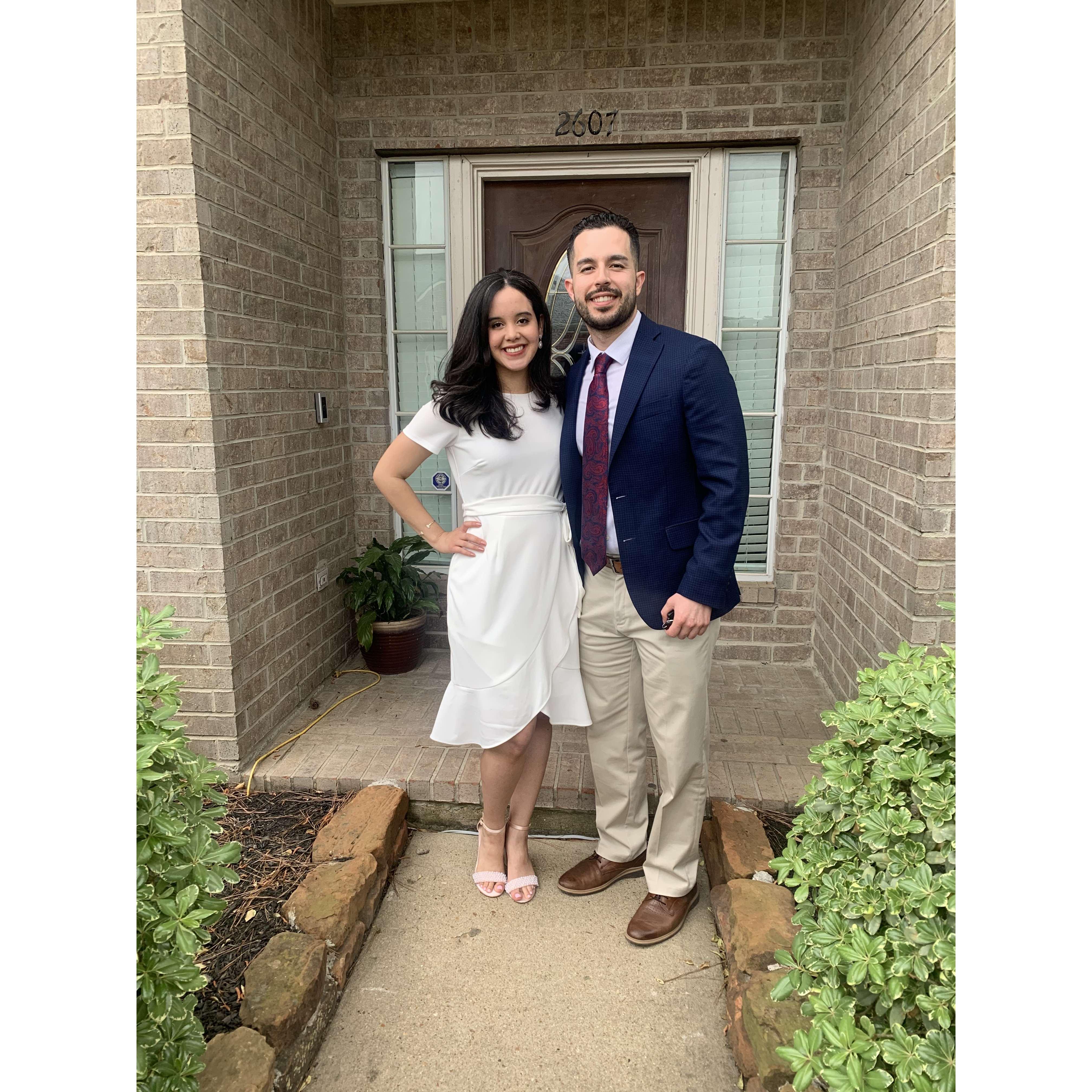 The day I received my sacraments of initiation in the Catholic Church (April 2021)