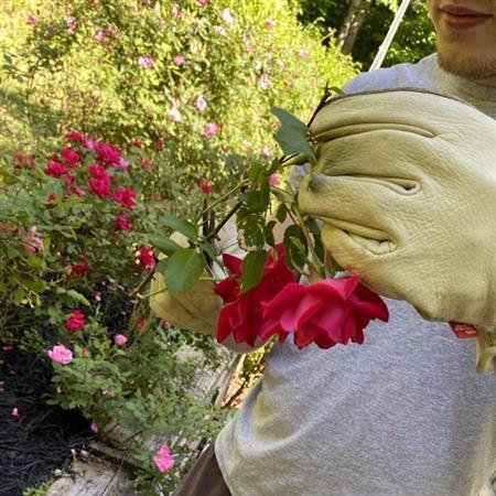 He loved to bring her fresh flowers