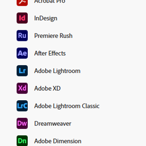 Creative Cloud Pro 1 Year Subscription