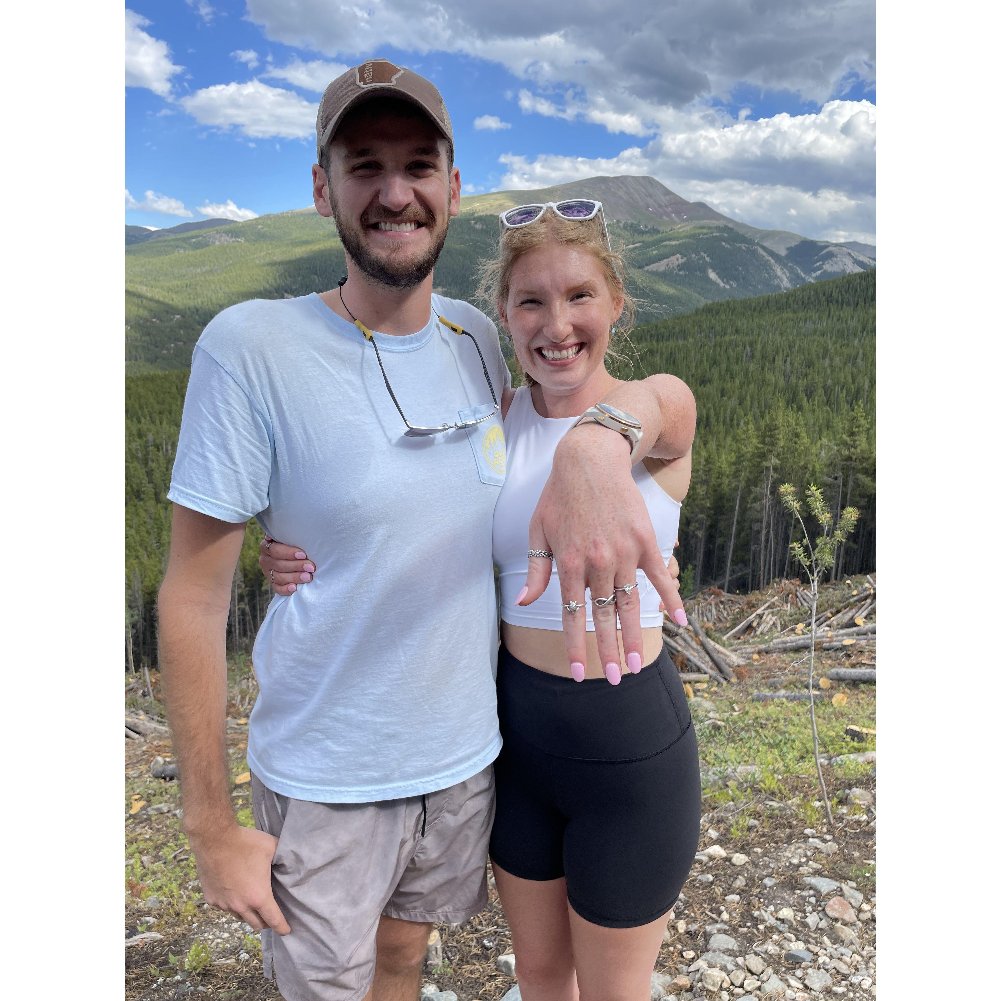 Our engagement in Breckenridge Colorado