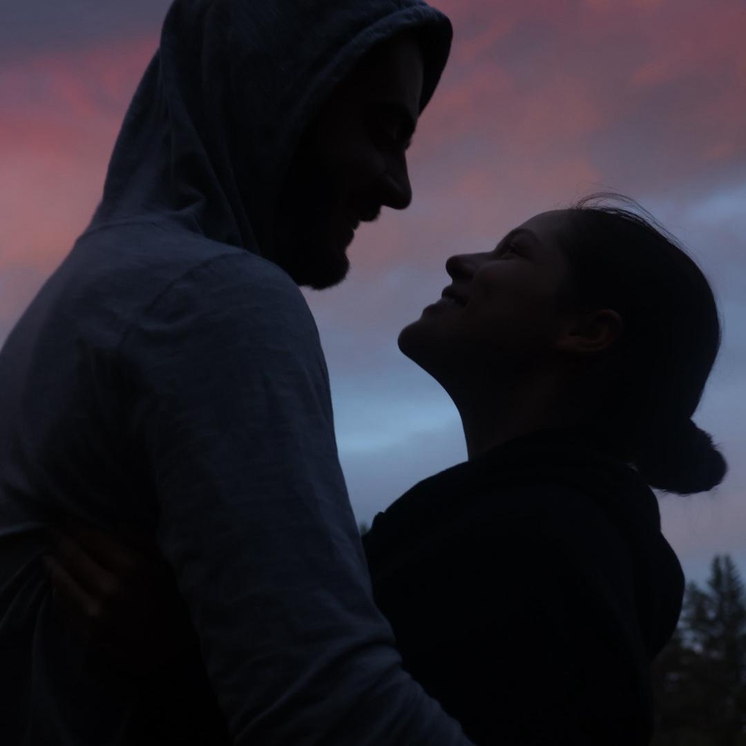 The prettiest sunset we saw at our month-long national park trip together