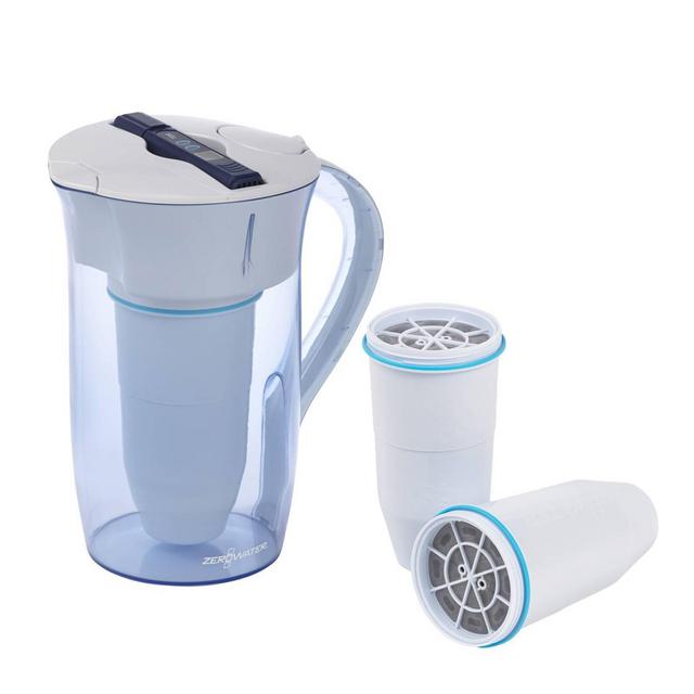 ZeroWater 10-Cup Ready Pour Water Purification Pitcher Bundle