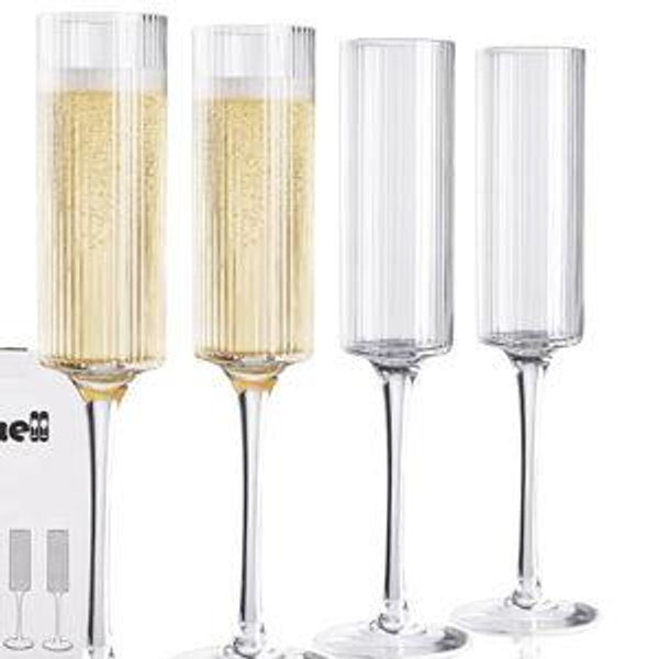 Champagne Flutes Set of 4