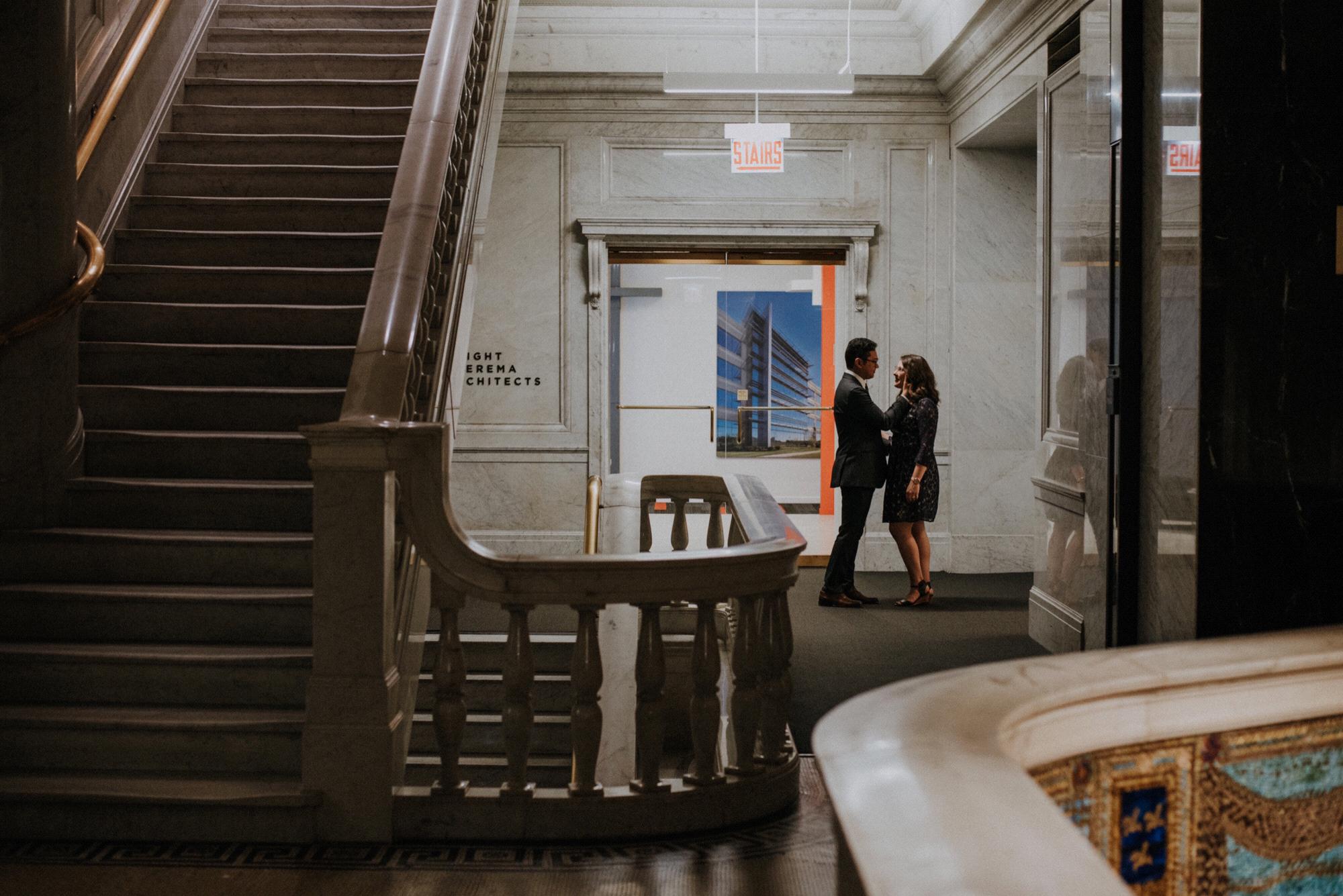 The place where we first met: The Marquette Building