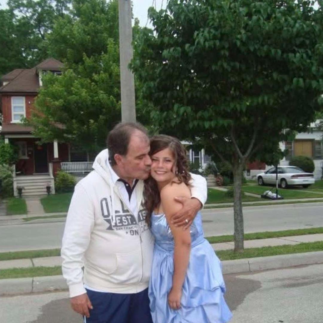 Amy & Dad - Grade 8 graduation!