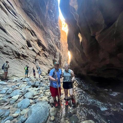 Hiking The Narrows in Zion