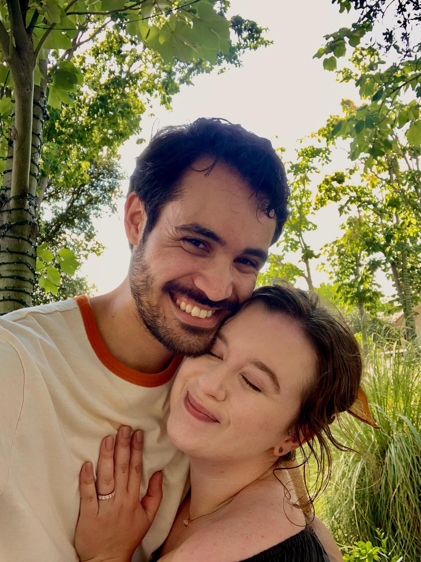 The day he proposed!