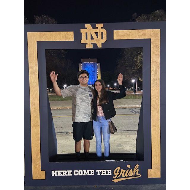 Trip to the University of Notre Dame.