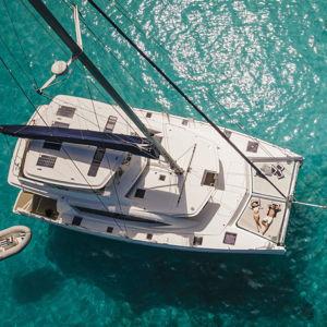 Moyenne Island by Catamaran