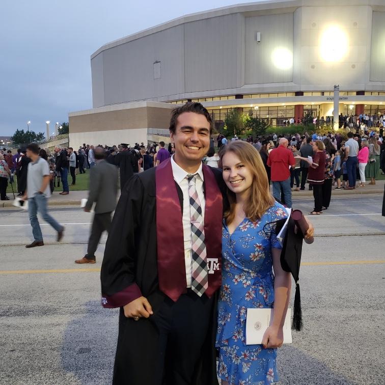 Jacob’s graduation from Texas A&M