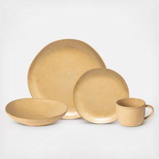 Livia 4-Piece Place Setting with Pasta Bowl and Mug, Service for 1