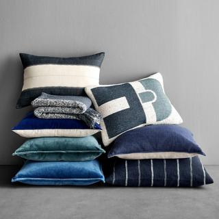 Littoral Two-Tone Rectangular Pillow Cover