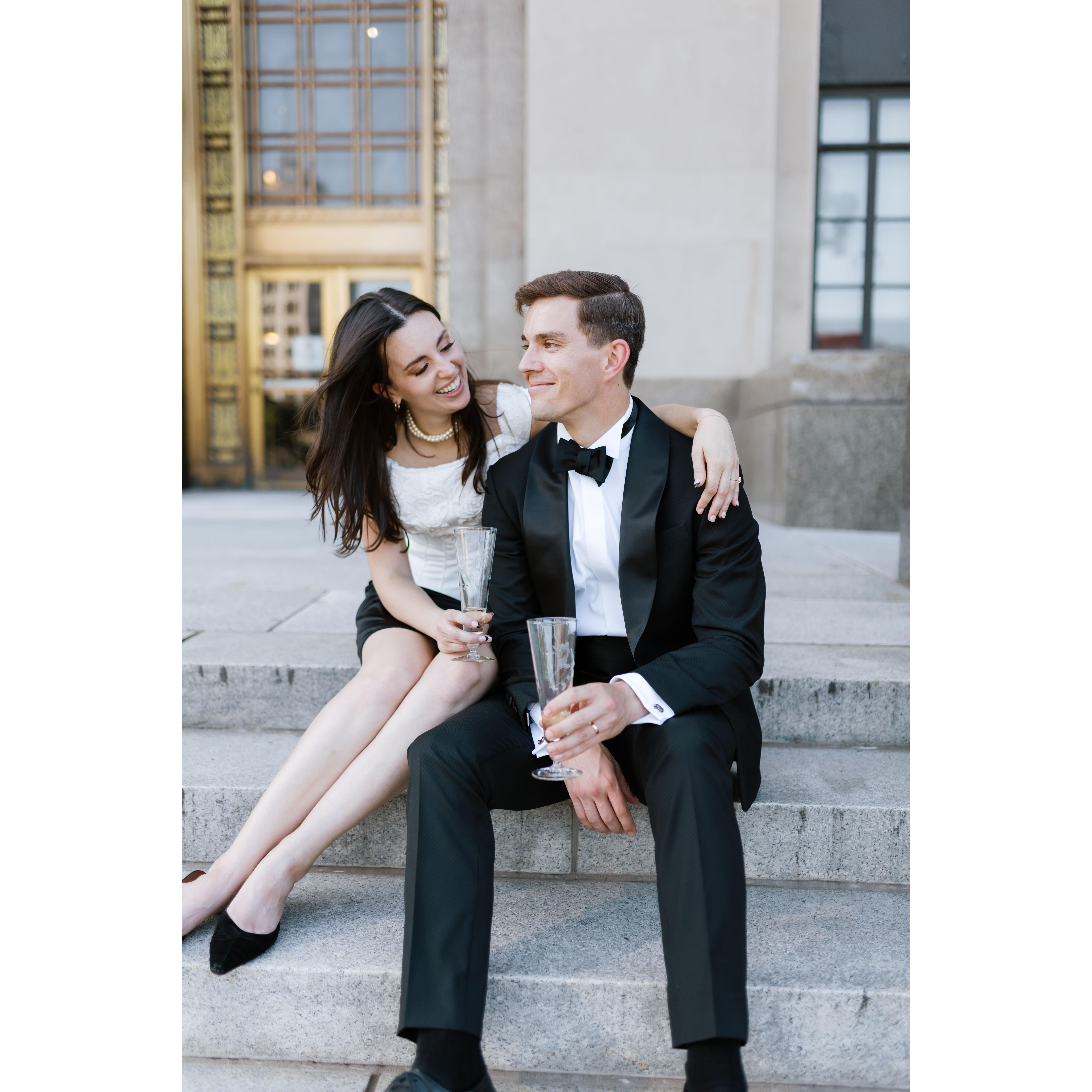 In August, the day before Amanda's birthday, we decided to elope just the two of us! See you in November for Round 2 ;)