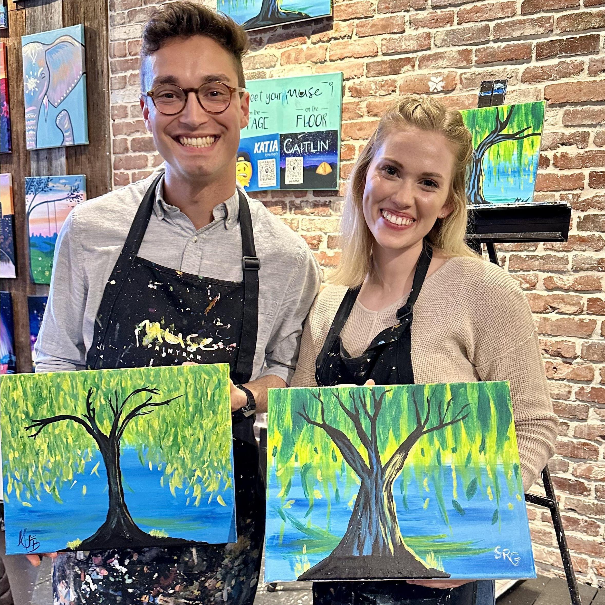 Somerville Paint Night, April 2024