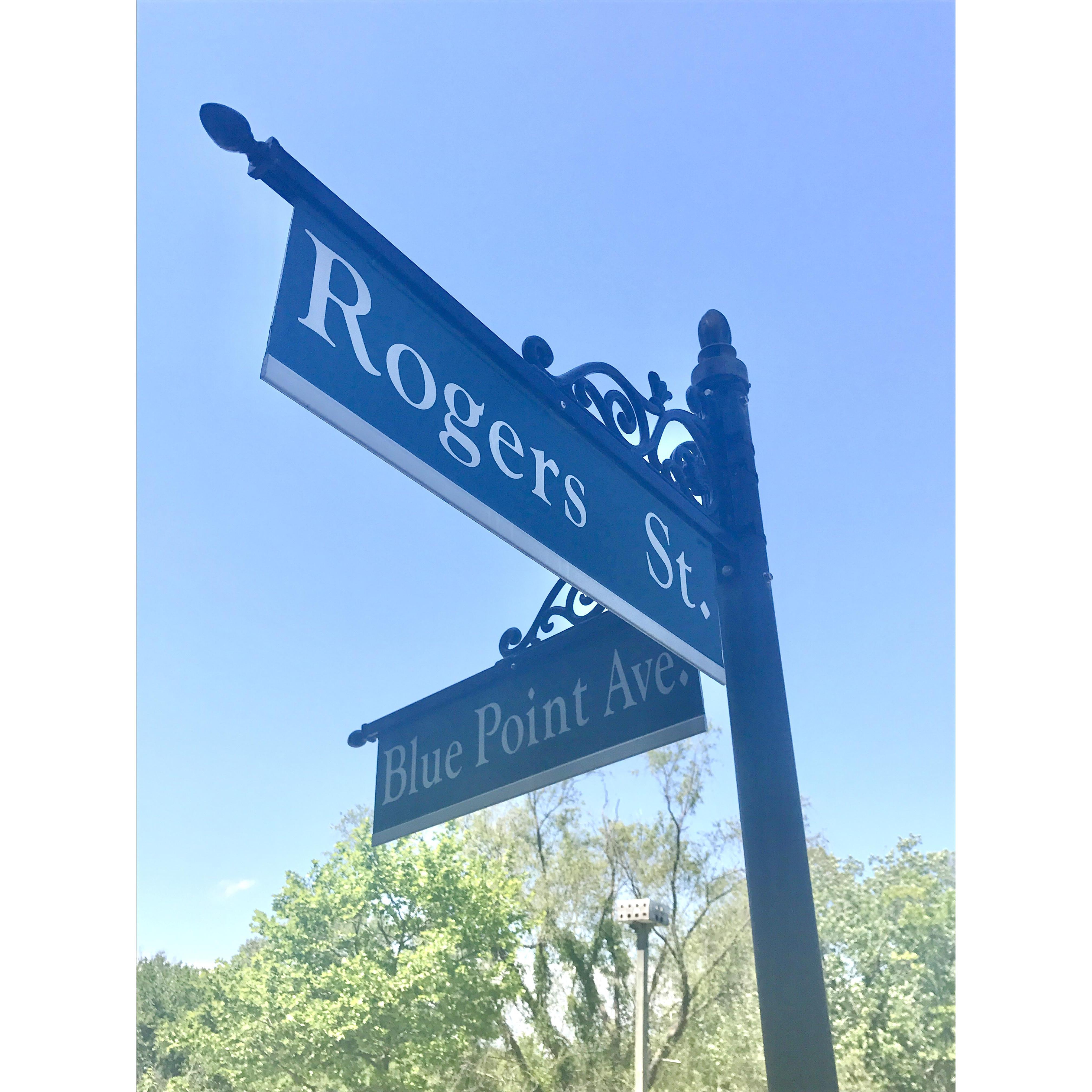 Jordan proposed to Laura at the beach at the end of Laura's childhood street on Blue Point Avenue.