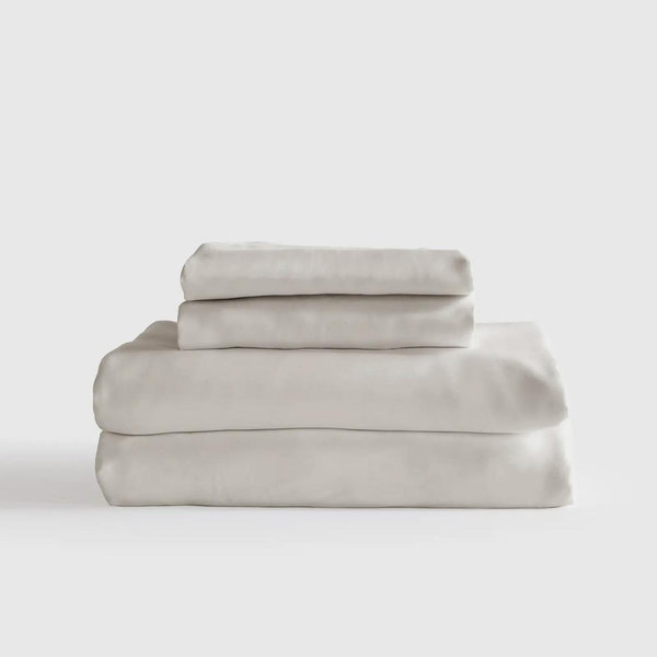 Bamboo Sheet Set in Sand KING - with flat sheet