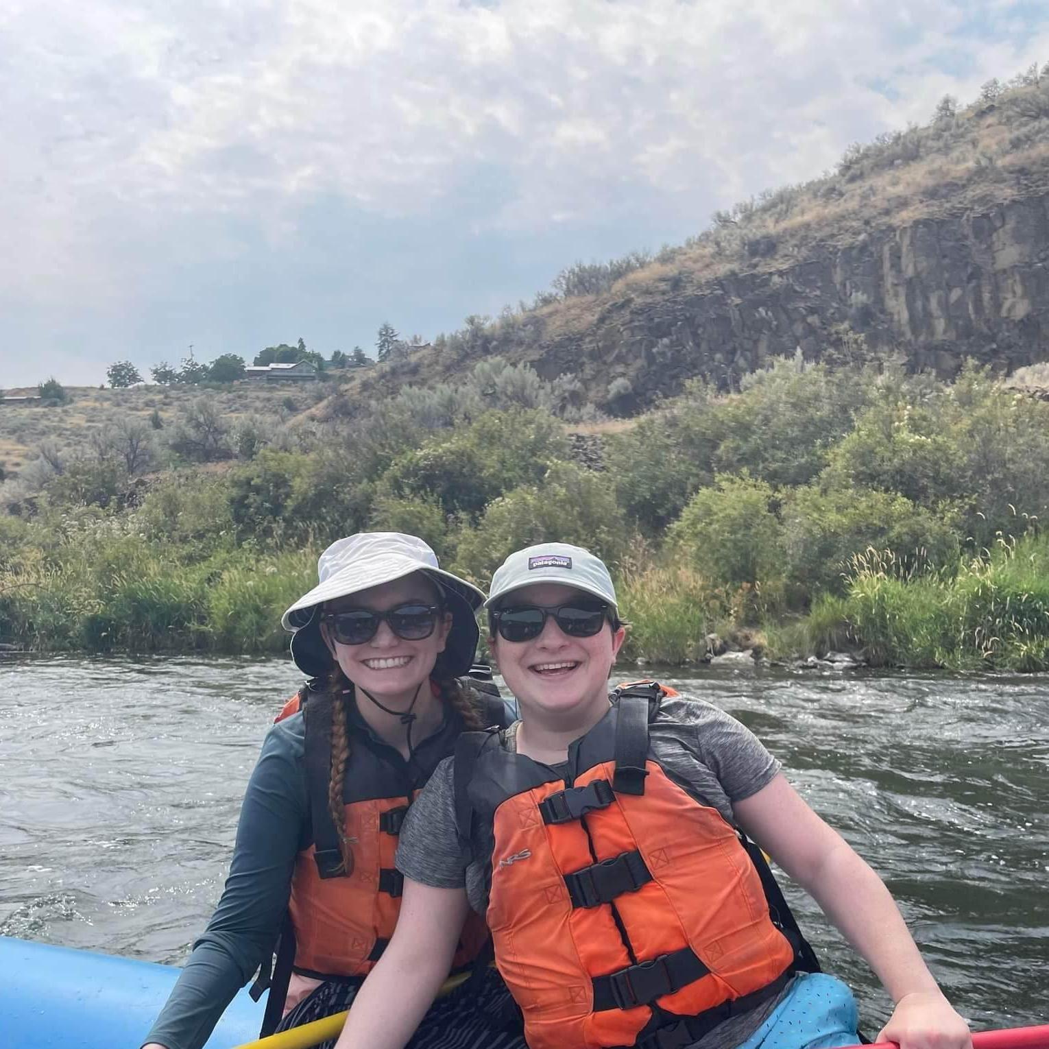 July 2022 - Hannah's first time river rafting ever (She loved it!), and our first time river rafting with a group of our close friends!