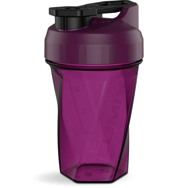 HELIMIX 1.5 Vortex Blender Shaker Bottle Holds upto 28oz | No Blending Ball or Whisk | USA Made | Portable Pre Workout Whey Protein Drink Shaker Cup | Mixes Cocktails Smoothies Shakes | Top Rack Safe
