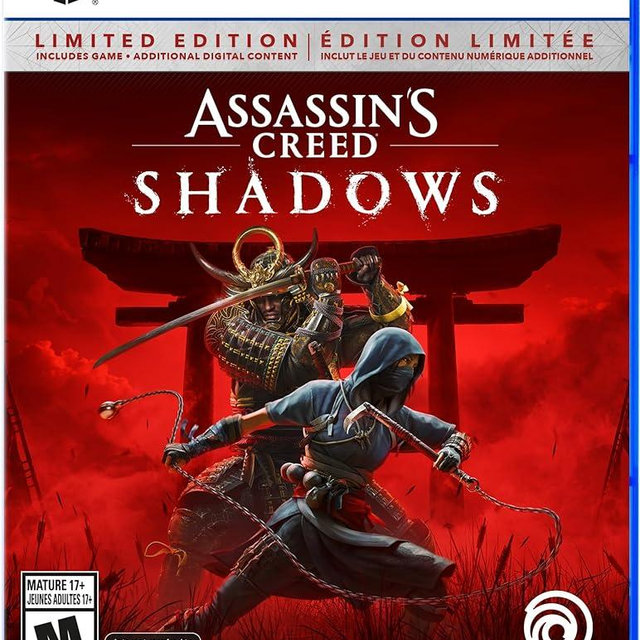 Assassin’s Creed Shadows - Limited Edition (Amazon Exclusive), PlayStation 5