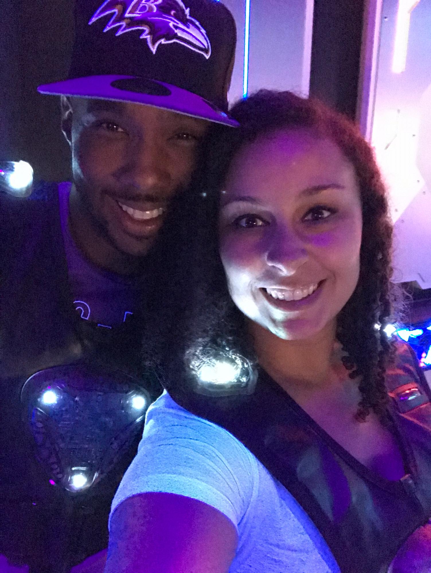 Laser tag at Main Event