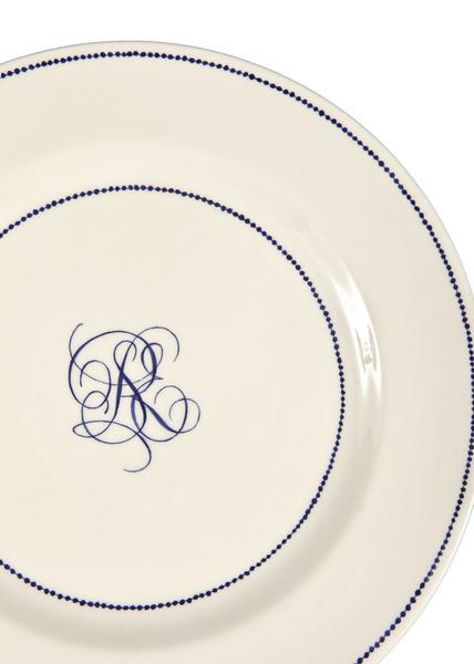 Bespoke Empire Dessert Plate with Monogram