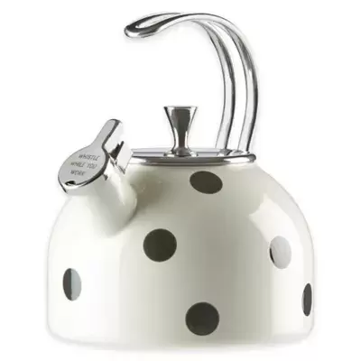kate spade new york All in Good Taste 2.5 qt. Tea Kettle in Dots