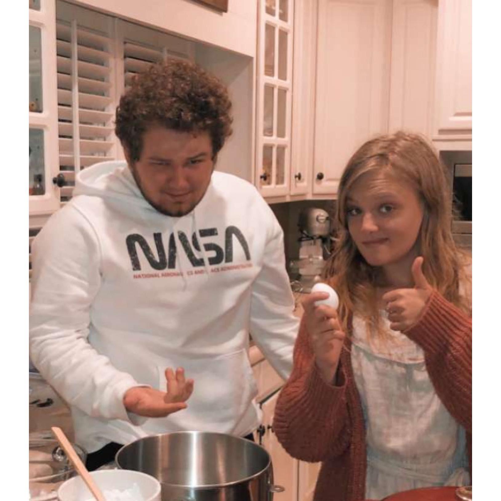 Cooking is one of our favorite things to do together! Well, typical Alex cooks while I provide moral support :)