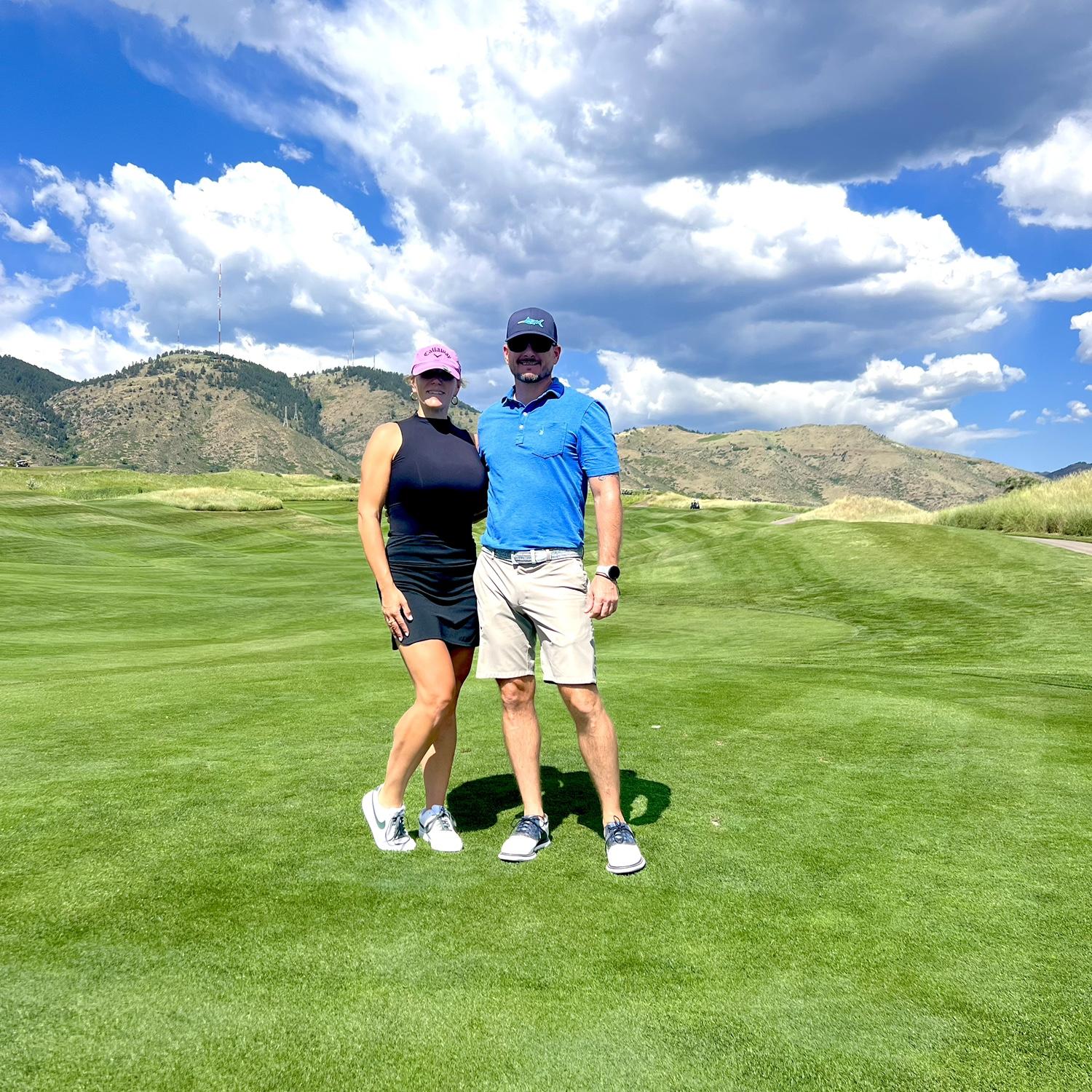 Golfing in Colorado 🏔️