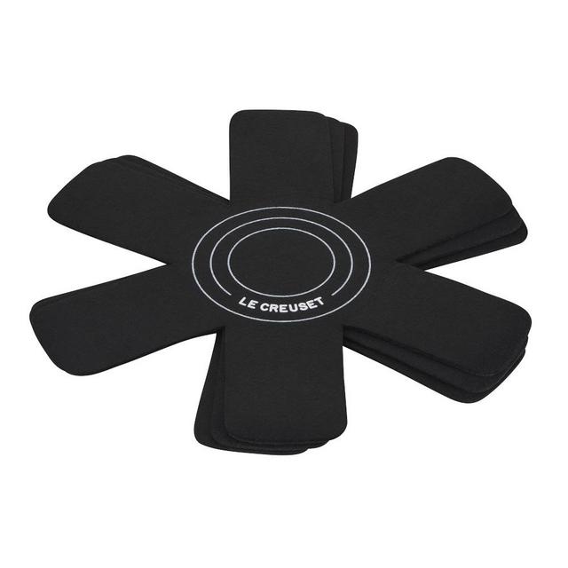 Le Creuset Cookware Protectors, Set of 3, Black