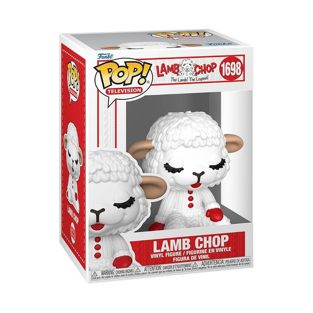 Funko Pop TV: LambChopPAL - Lamb Chop - Lamb Chop's Play Along - Collectable Vinyl Figure - Gift Idea - Official Merchandise - Toys for Kids & Adults - Cartoon/Animation Fans