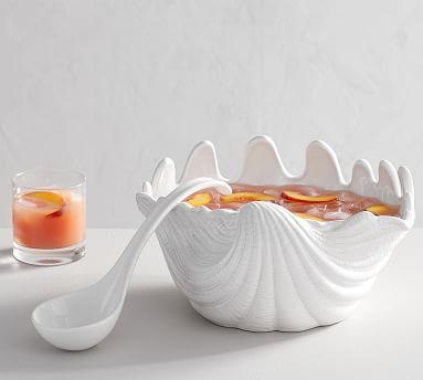 Ceramic Shell Serving Bowl