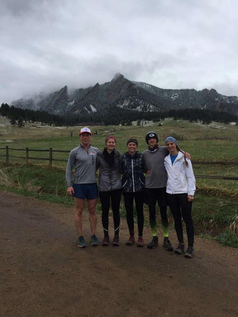 Our awesome running crew- Go Wyobraskarados!