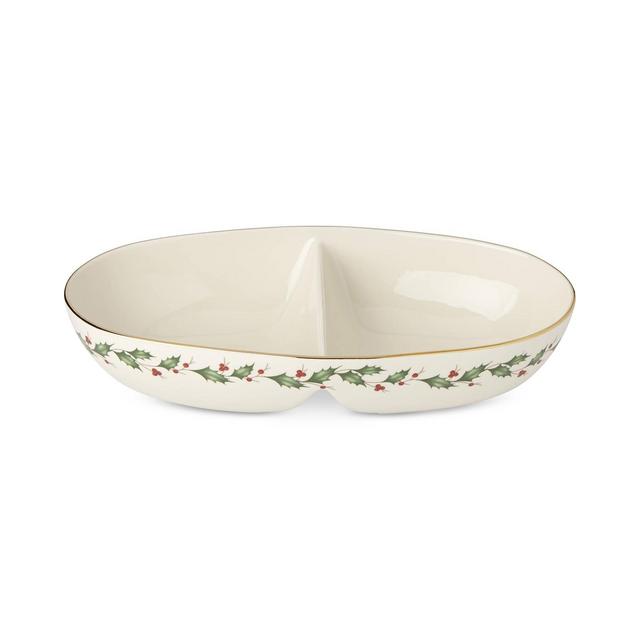 Lenox Holiday Divided Bowl