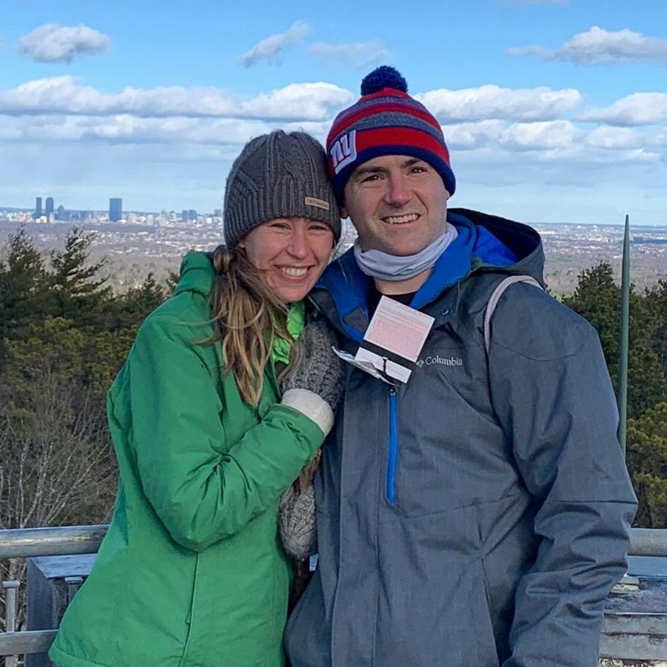 Hiking Blue Hills.