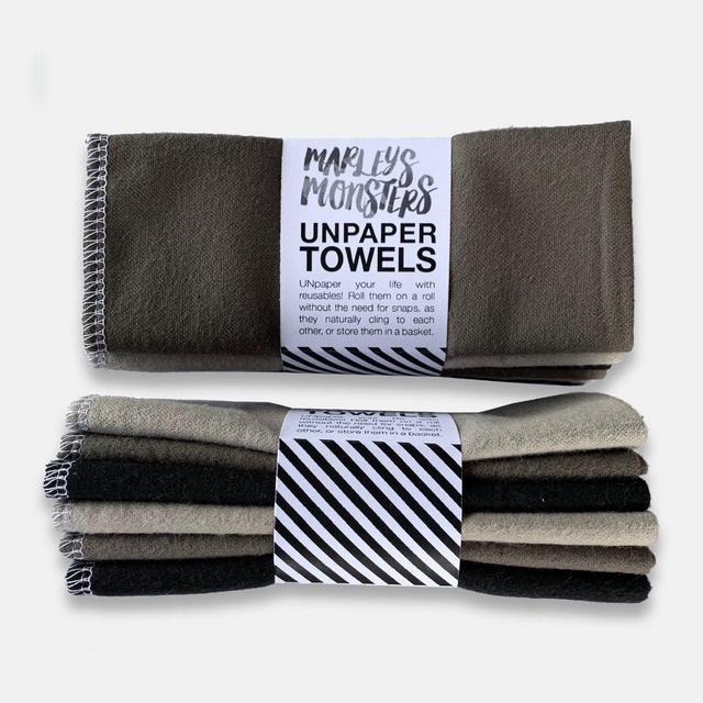 Unpaper Towels- Mixed Greys