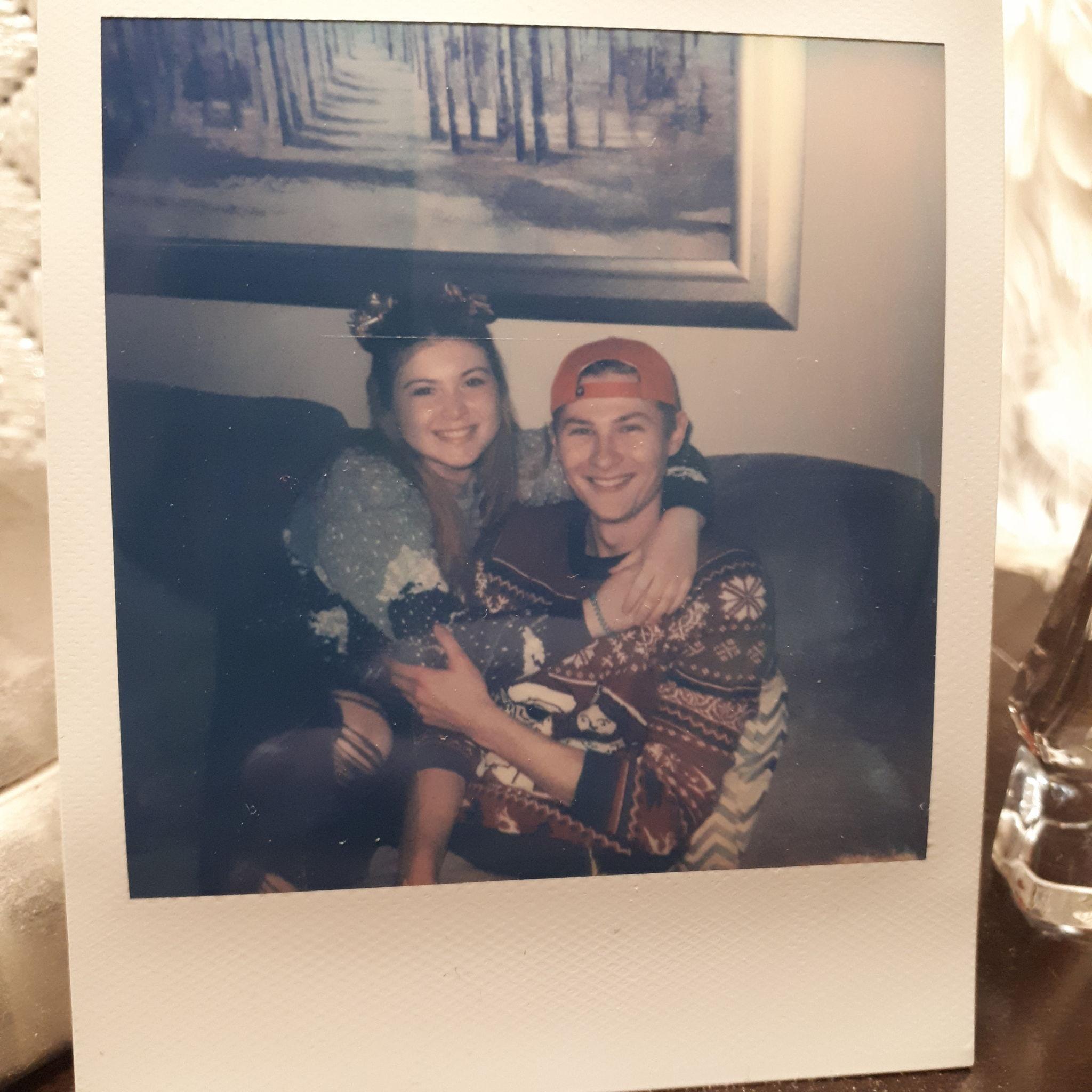 Dec 2022 - Our third annual Christmas polaroid!