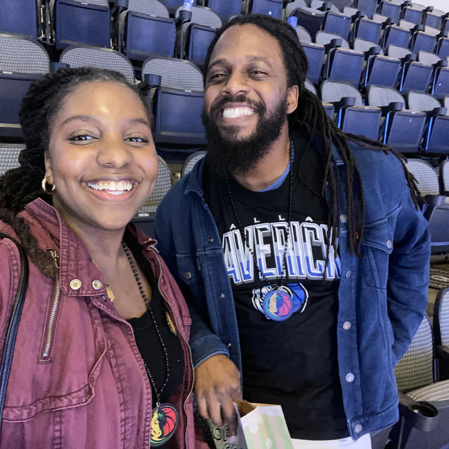 What became our annual tradition of catching a Mavs game. One day we’ll get to lower level!!
