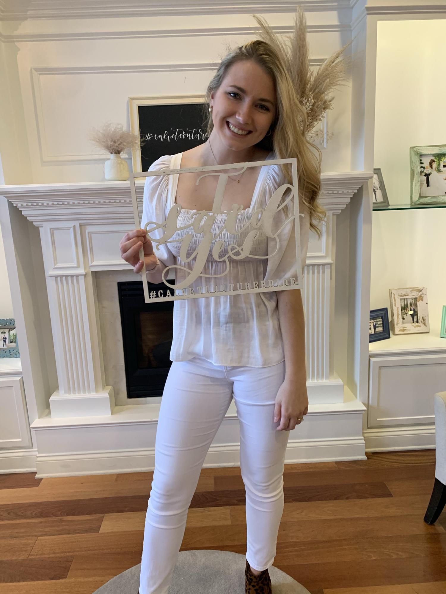 I said yes to the dress! 2/6/21