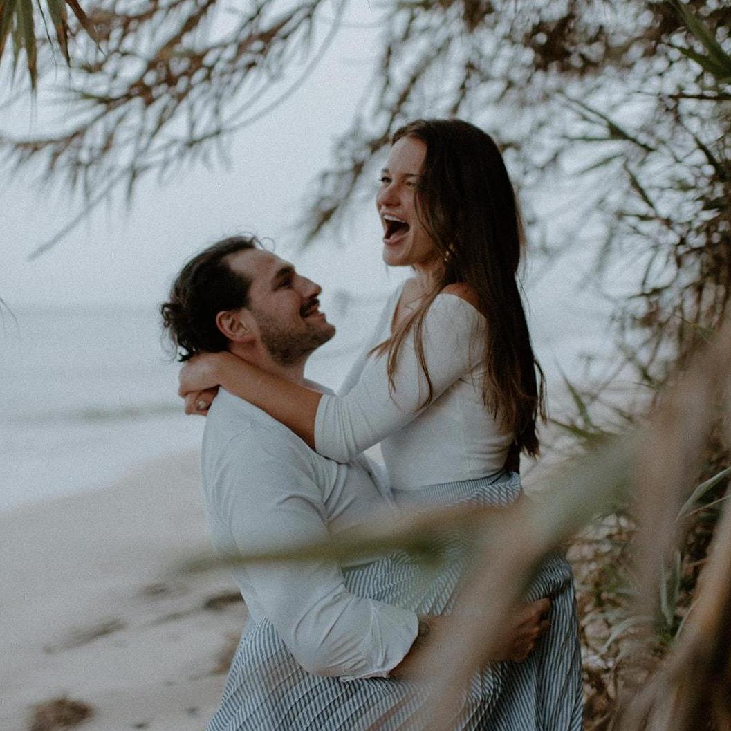 Engagement photos in Santa Barbara