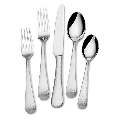 Mikasa® Hammered Opulent 75-Piece Flatware Set