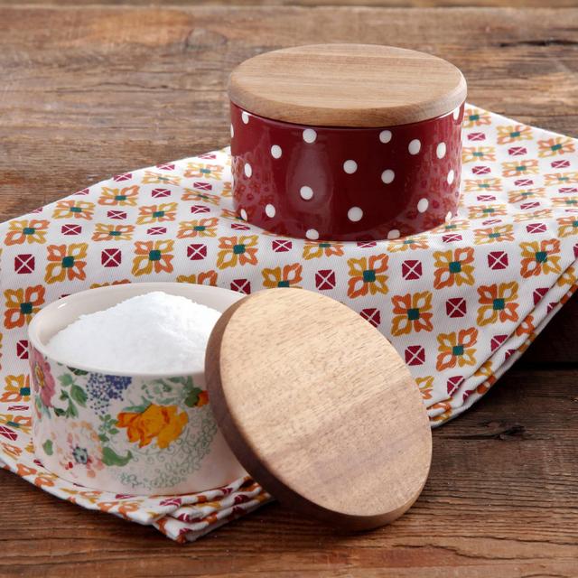 The Pioneer Woman Country Garden Salt Cellar Set, 2-Count