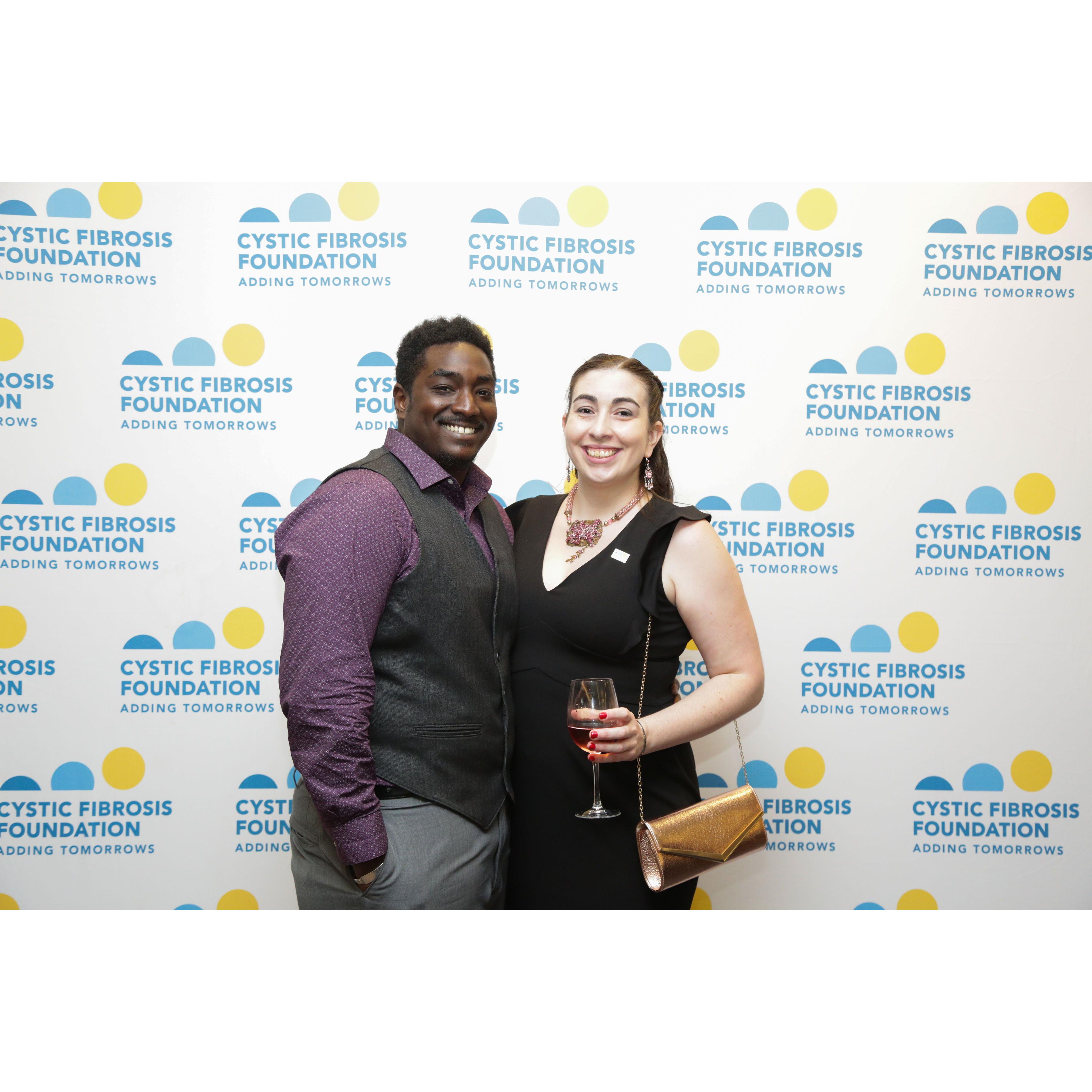 Emilee being honored by the CFF as one of Hartford's Finest (August 2019)