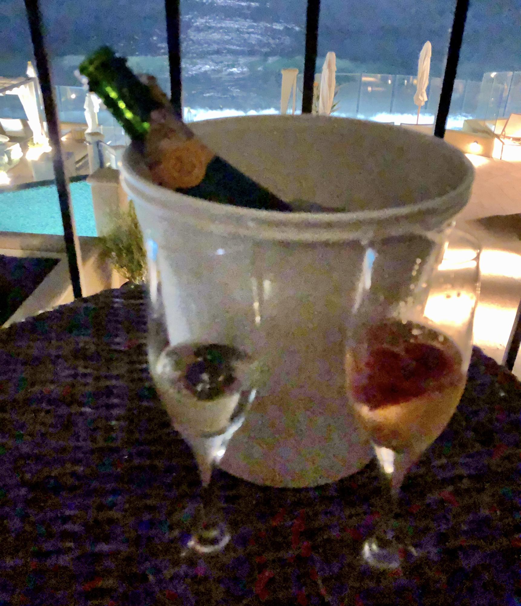 The well-planned Proposal during a mini staycation at the Surf & Sand Hotel, Laguna Beach, Sept. 2020