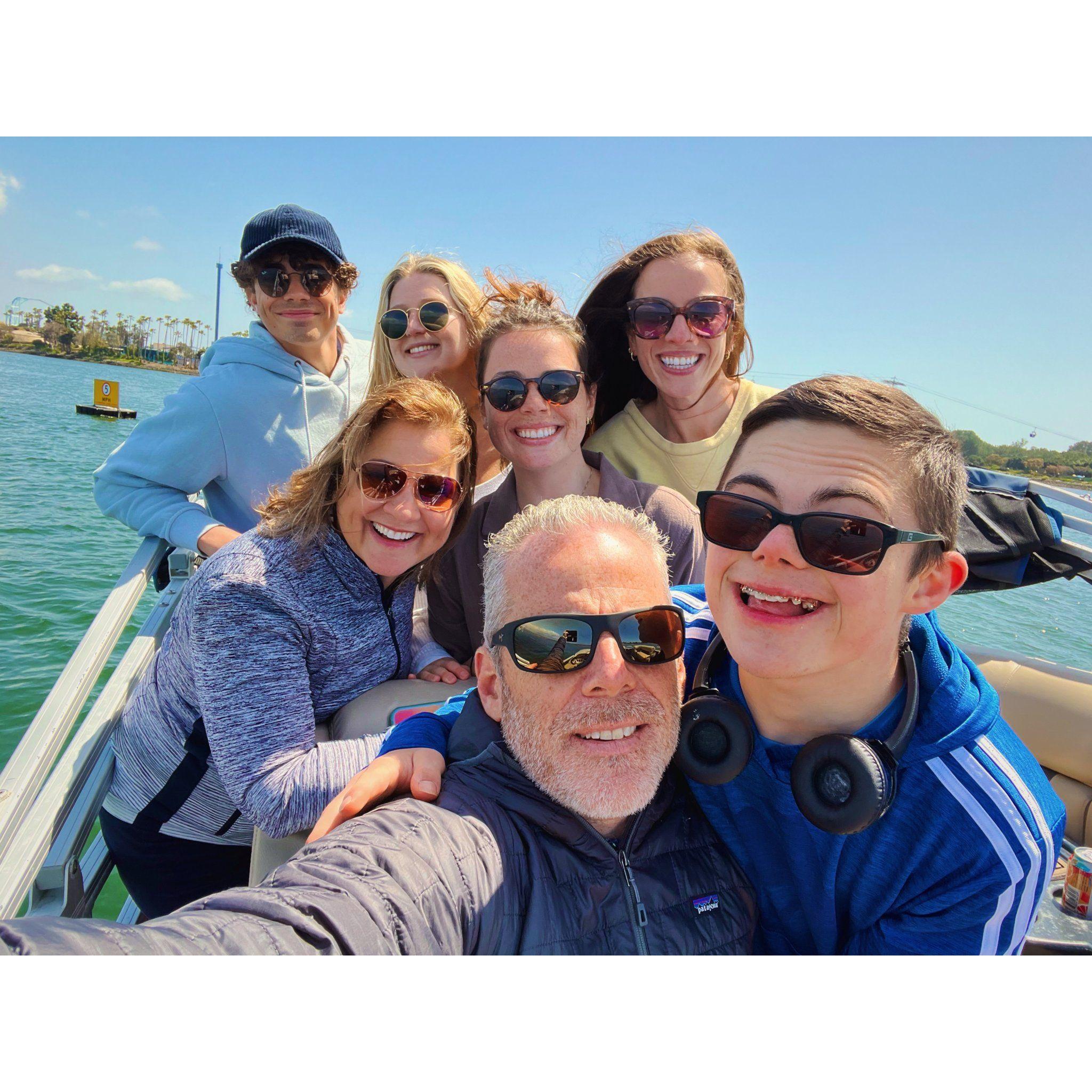 San Diego with the family