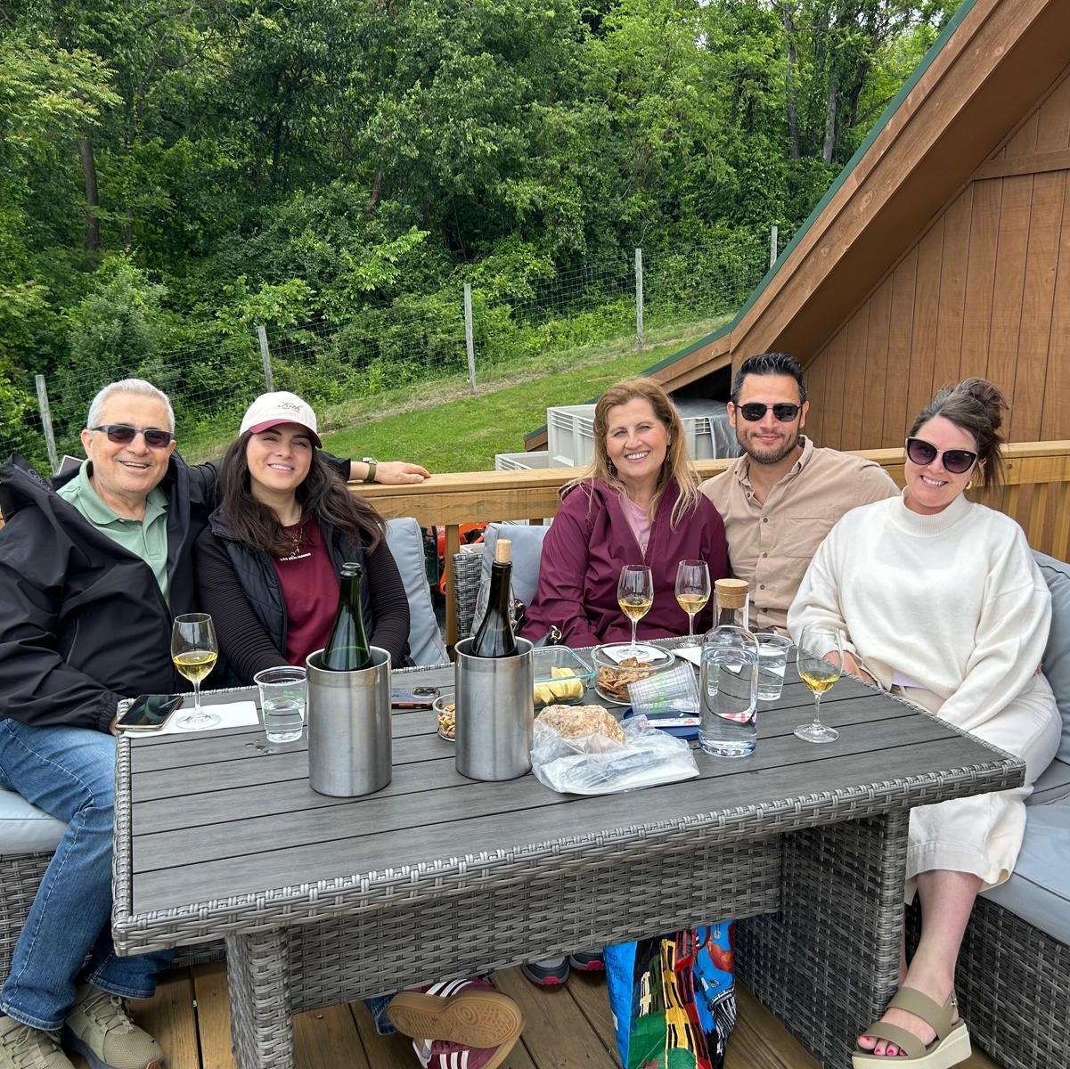 Quality time with Sukru's family in Virginia
