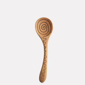Small Spiral Serving Spoon 10 inch